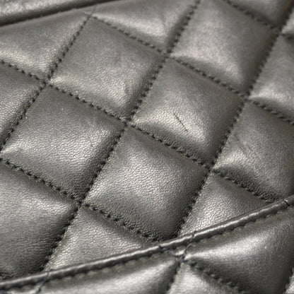 Chanel Black Leather Tote Bag (Pre-Owned)