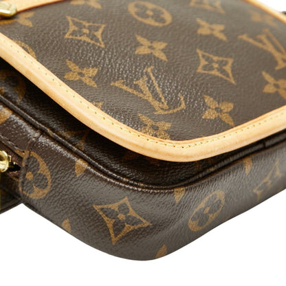 Louis Vuitton Brown Monogram Monogram Shoulder Bag Sling Bag (Pre-Owned)