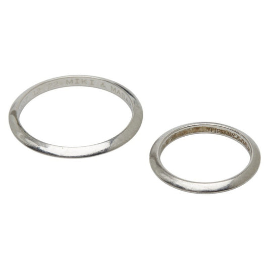 Tiffany Platinum Platinum 950 Couple Ring (Pre-Owned)