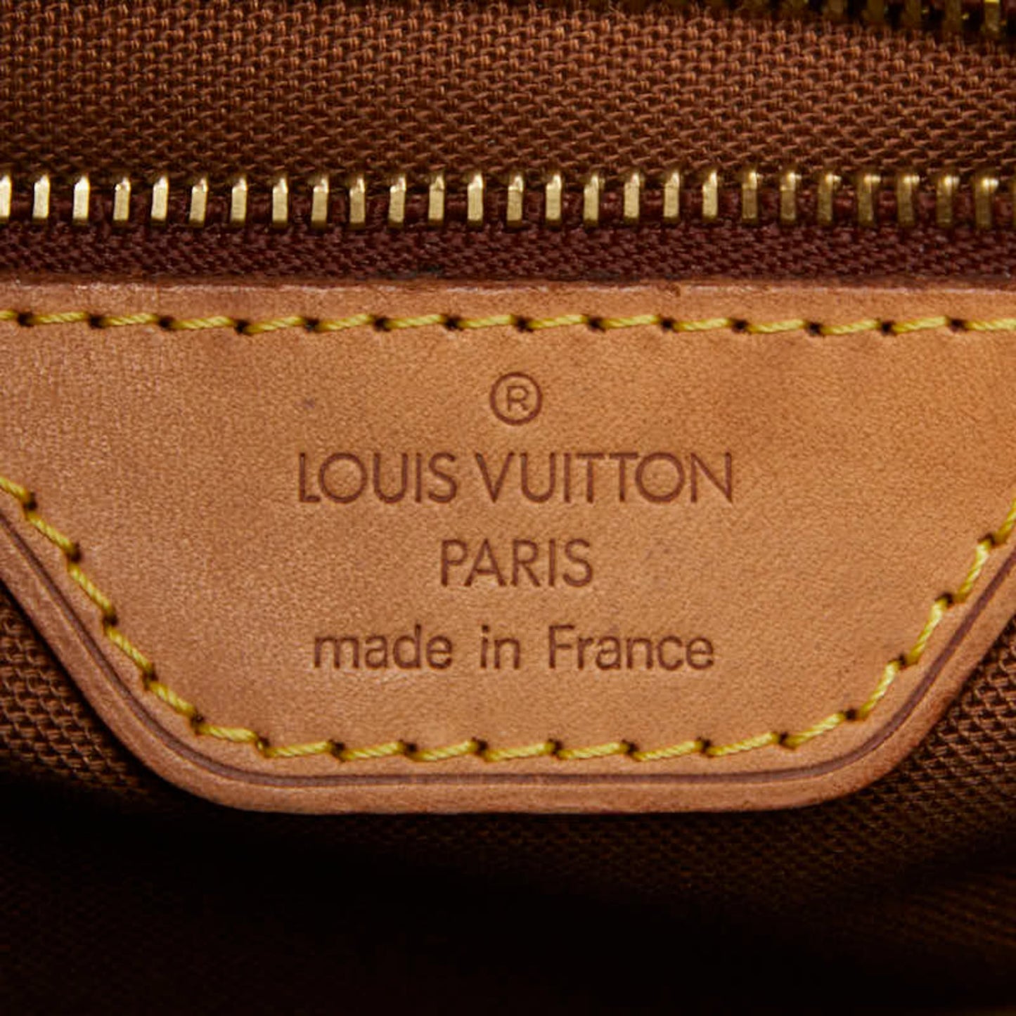 Louis Vuitton Brown Pvc Leather Handbag (Pre-Owned)