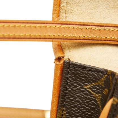 Louis Vuitton Brown Pvc Leather Pochette Shoulder Bag (Pre-Owned)