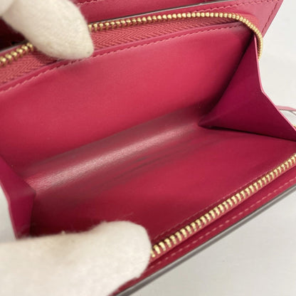 Louis Vuitton Brown Fuchsia Wallet (Bi-Fold) (Pre-Owned)