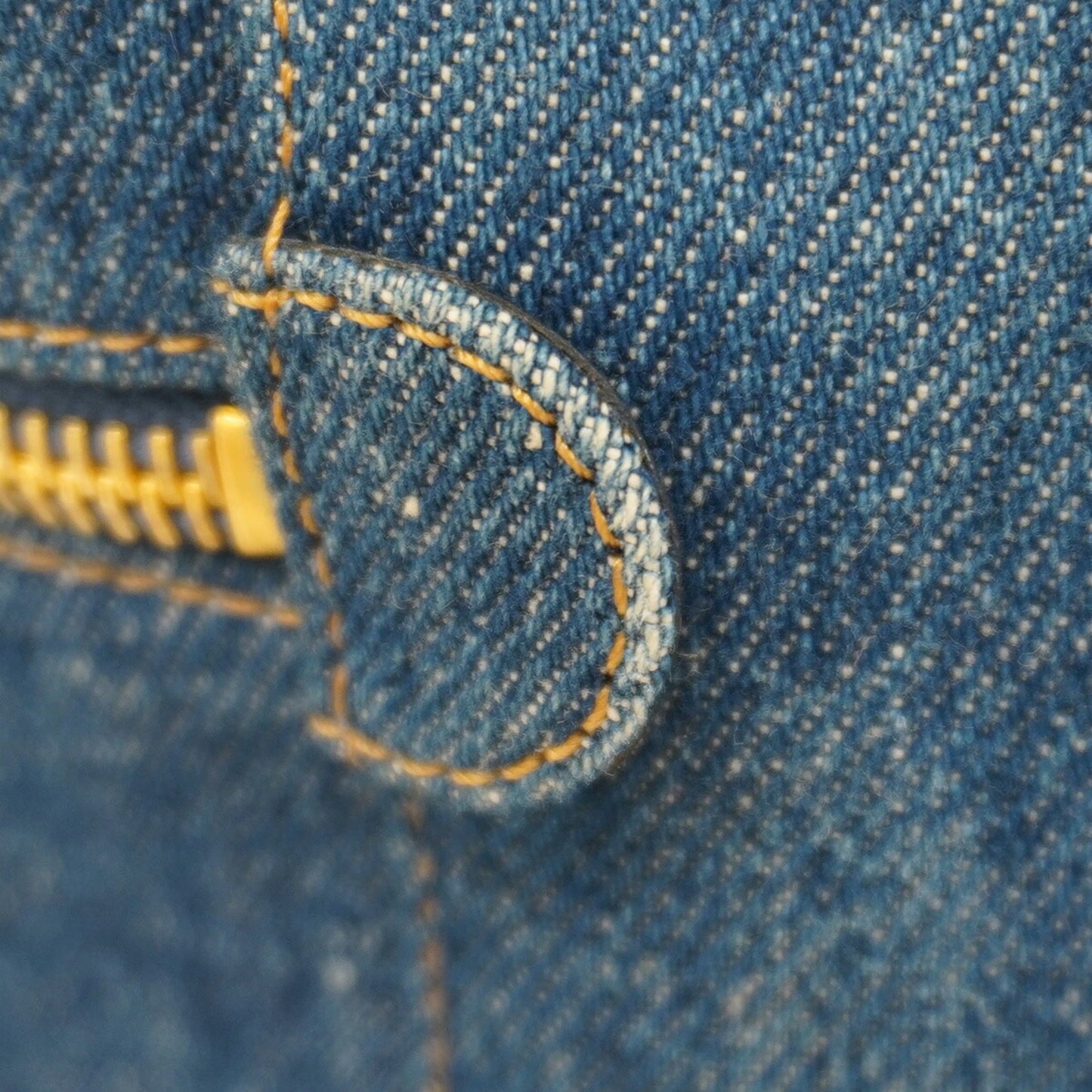 Chanel Blue Denim Vanity Bag (Pre-Owned)