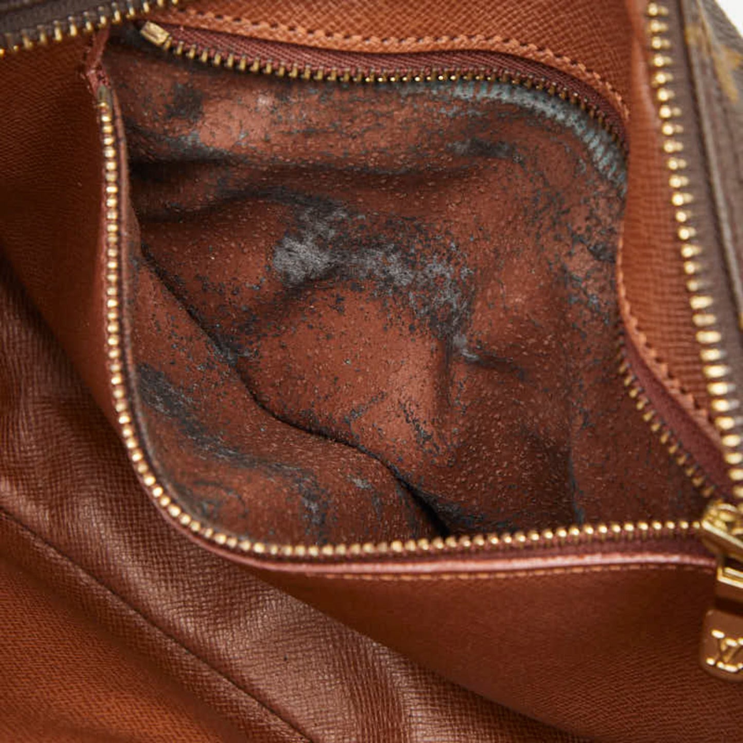 Louis Vuitton Brown Pvc Leather Shoulder Bag (Pre-Owned)