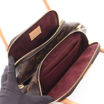 Louis Vuitton Brown Pvc Leather Handbag (Pre-Owned)