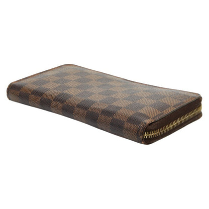 Louis Vuitton Brown Pvc Long Wallet (Bi-Fold) (Pre-Owned)
