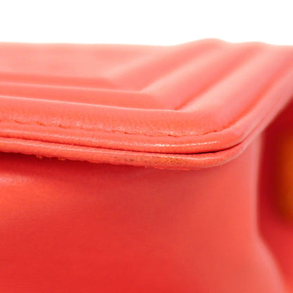 Chanel Pink Leather Shoulder Bag (Pre-Owned)