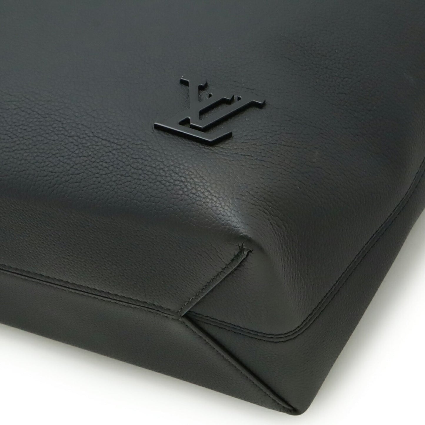 Louis Vuitton Black Noir Shoulder Bag Tote Bag (Pre-Owned)