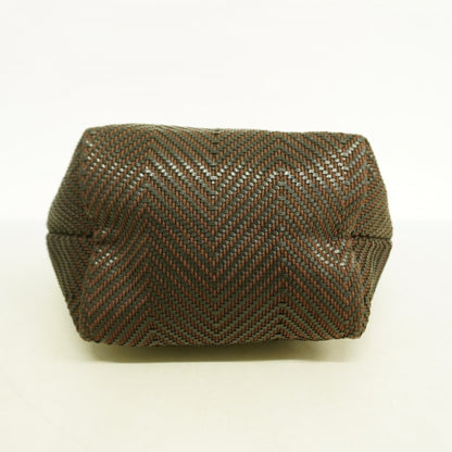 Hermes Brown Polyester Tote Bag (Pre-Owned)