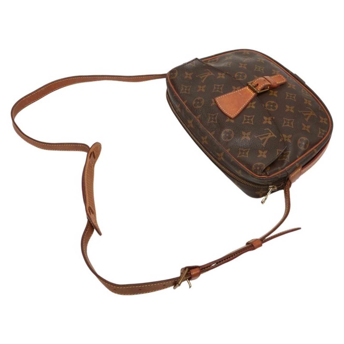 Louis Vuitton Brown Pvc Leather Shoulder Bag (Pre-Owned)