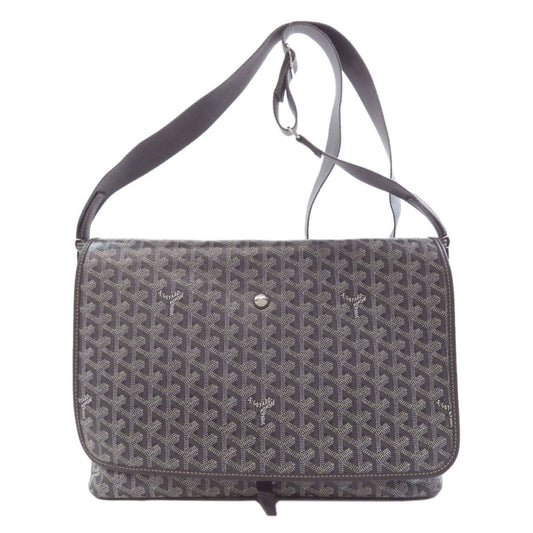 Goyard Gray Coated Canvas Shoulder Bag (Pre-Owned)