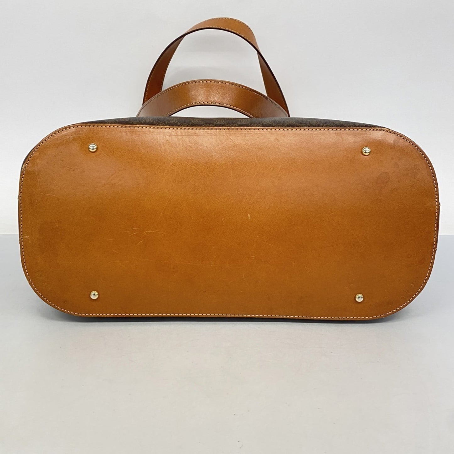 Celine Brown Pvc Tote Bag (Pre-Owned)