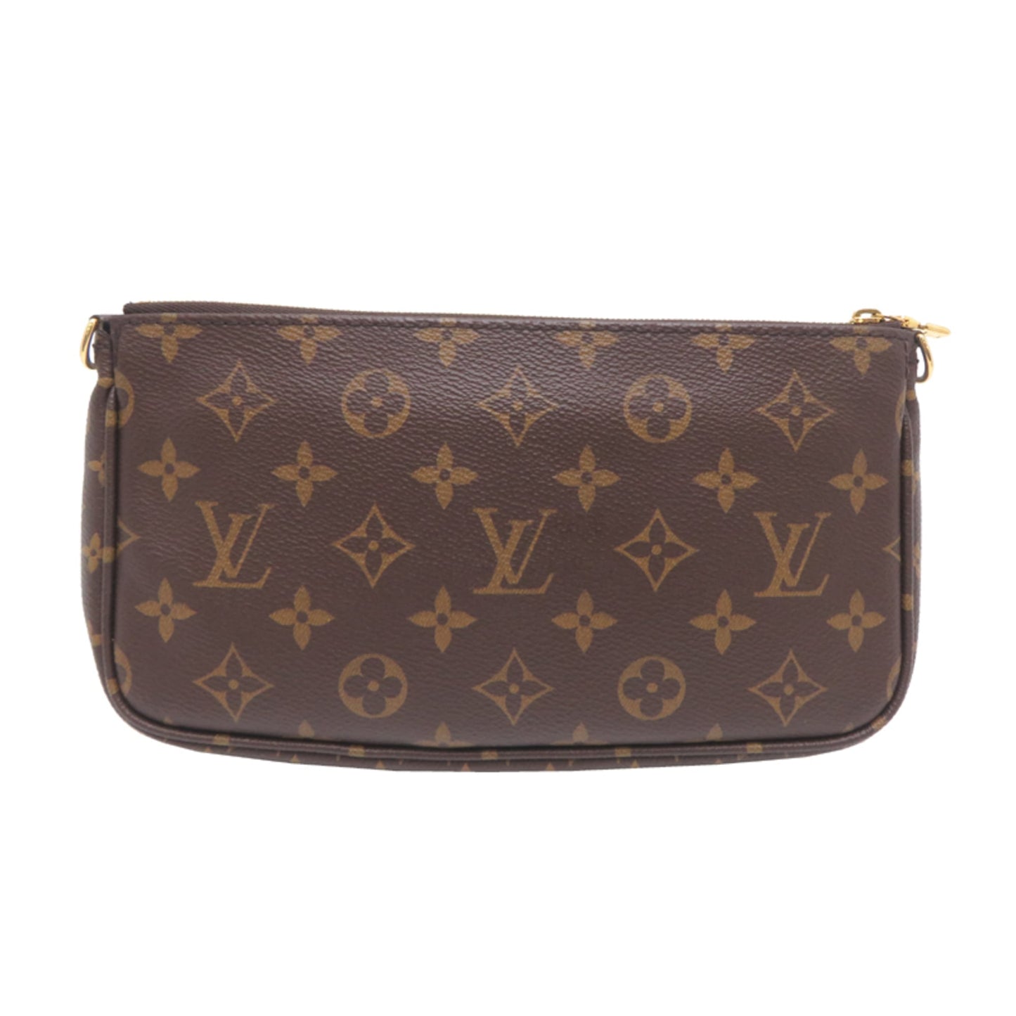 Louis Vuitton Brown Monogram Pochette Shoulder Bag (Pre-Owned)