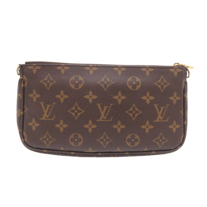 Louis Vuitton Brown Monogram Pochette Shoulder Bag (Pre-Owned)