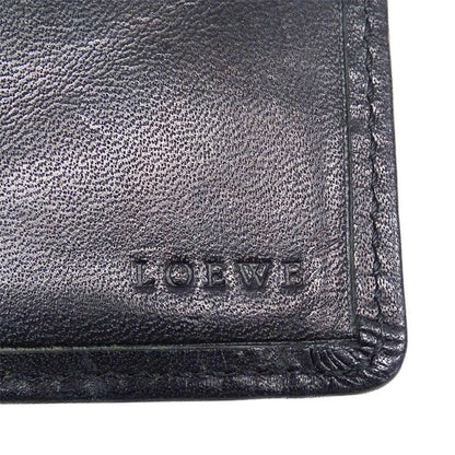Loewe Black Leather Wallet (Tri-Fold) (Pre-Owned)