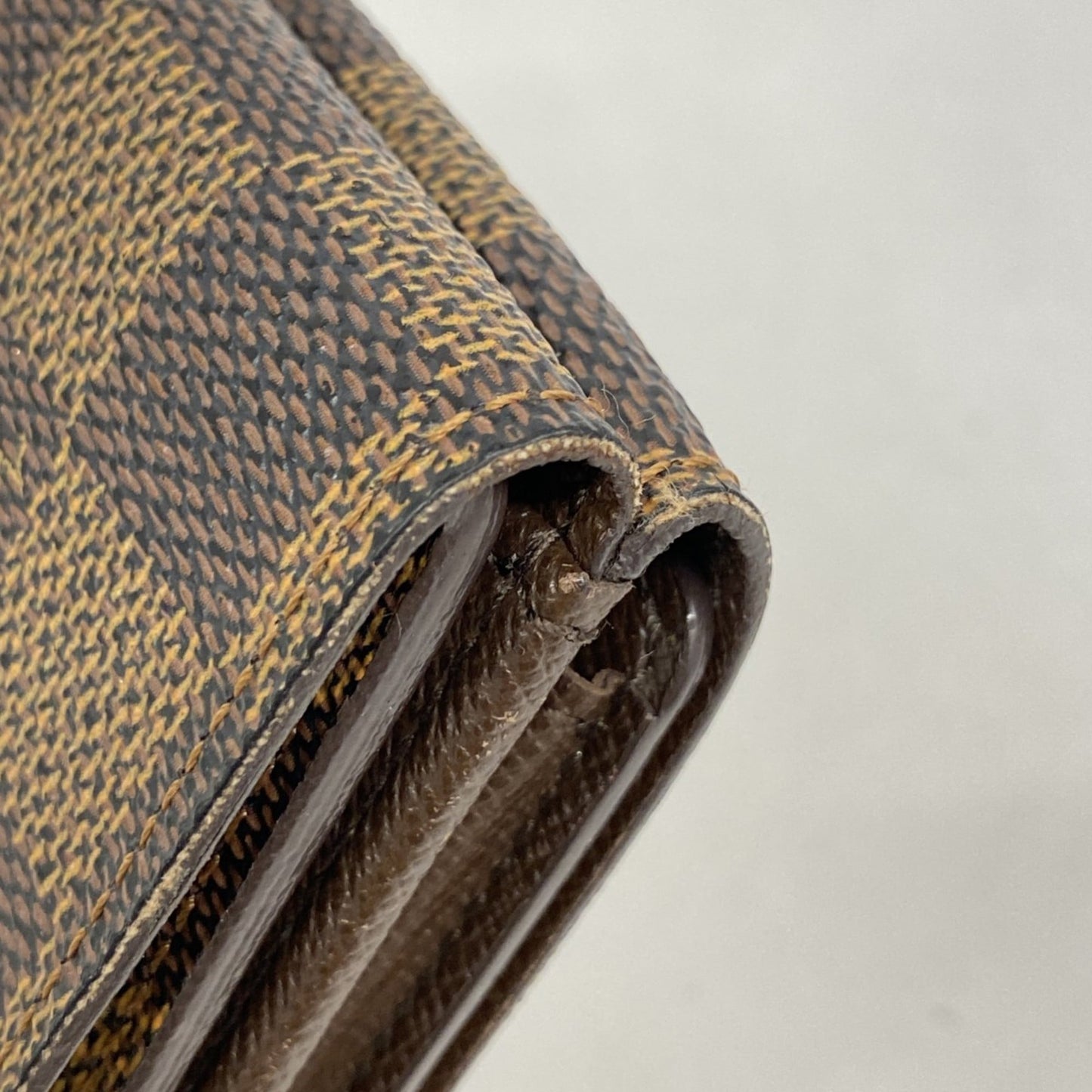 Louis Vuitton Ebene Wallet (Tri-Fold) (Pre-Owned)