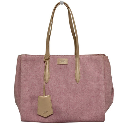 Giorgio Armani Pink Pink Beige Tote Bag (Pre-Owned)