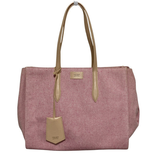 Giorgio Armani Pink Pink Beige Tote Bag (Pre-Owned)
