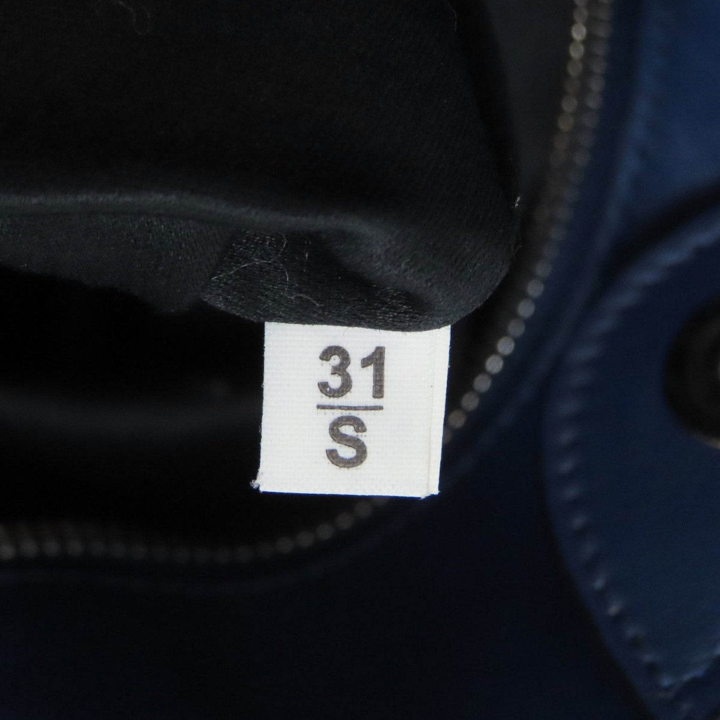 Miu Miu Navy Leather Tote Bag (Pre-Owned)