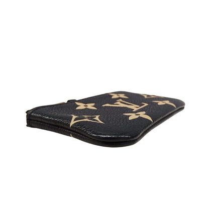 Louis Vuitton Beige Black Monogram Empreinte Coin Purse/Coin Case (Pre-Owned)