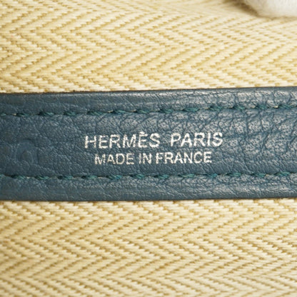 Hermes Blue Country Leather Tote Bag (Pre-Owned)