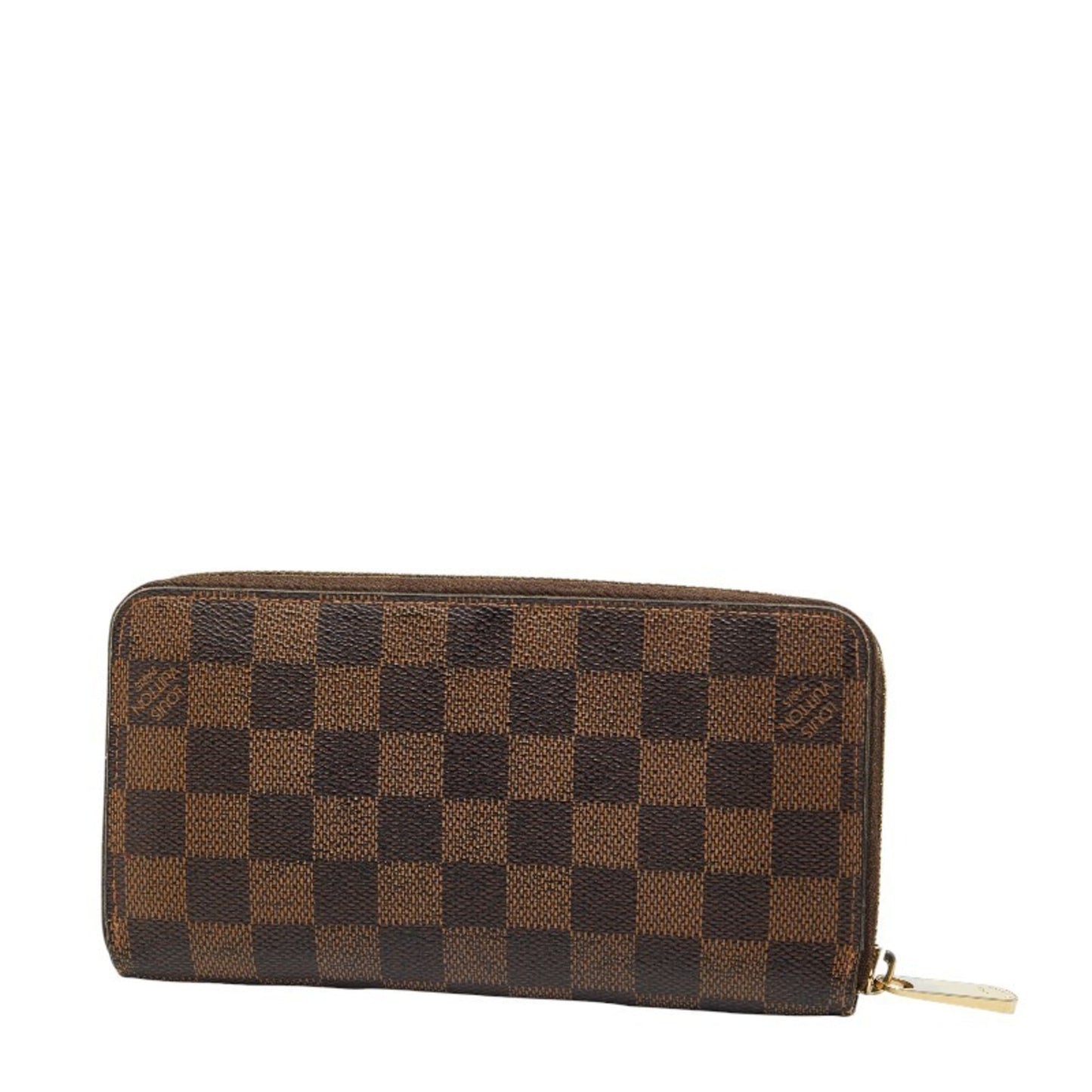 Louis Vuitton Brown Pvc Long Wallet (Bi-Fold) (Pre-Owned)