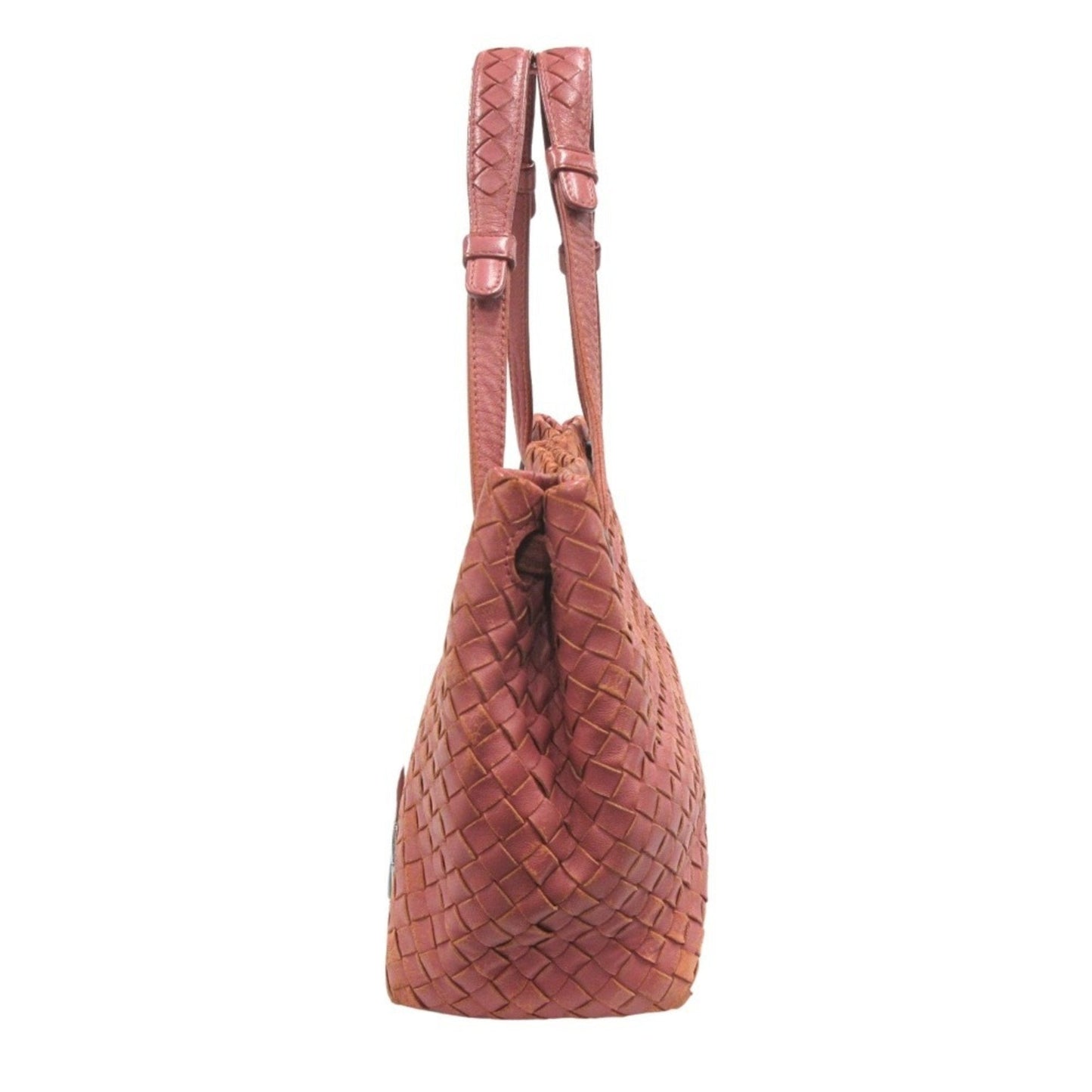 Bottega Veneta Pink Leather Tote Bag (Pre-Owned)