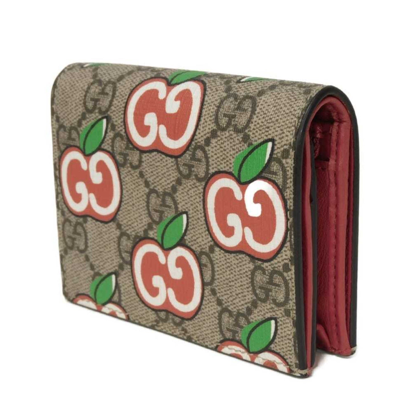 Gucci Beige Gg Supreme Canvas Elastane Wallet (Bi-Fold) (Pre-Owned)