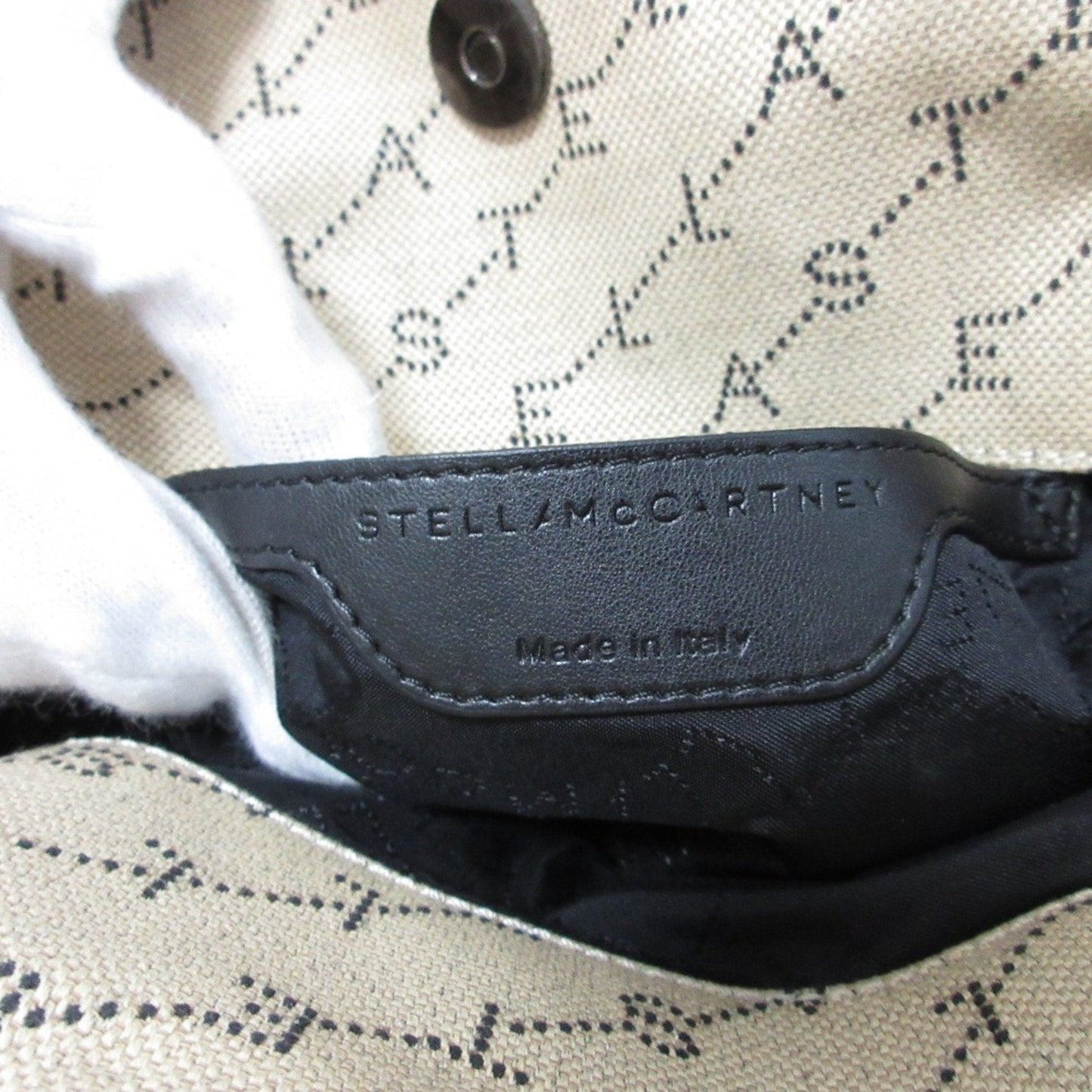 Stella Mccartney Beige Shoulder Bag Tote Bag (Pre-Owned)