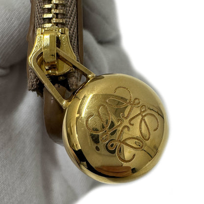 Loewe Grayish Leather Coin Purse/Coin Case (Pre-Owned)