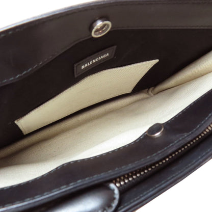 Balenciaga White Canvas Shoulder Bag (Pre-Owned)