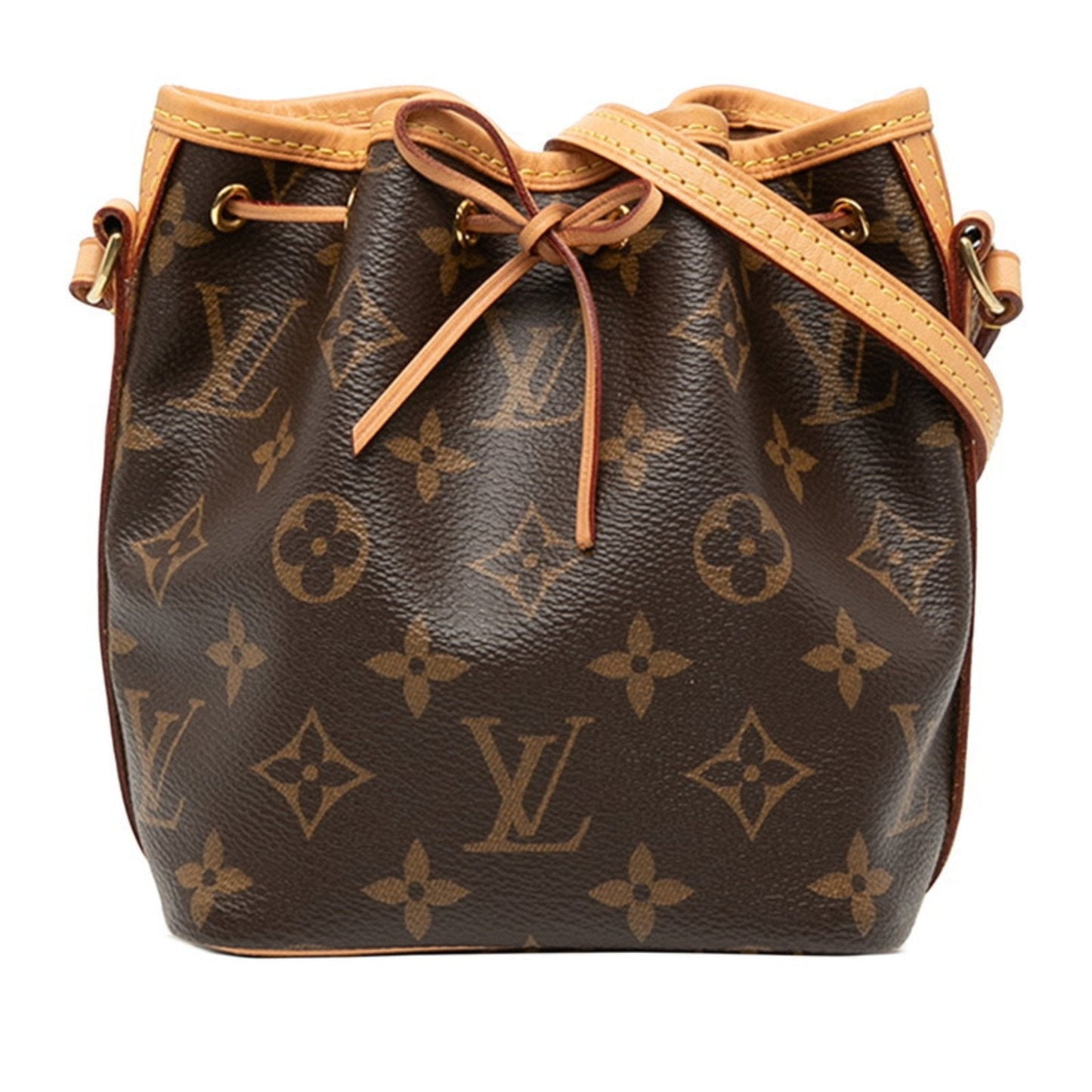 Louis Vuitton Brown Pvc Leather Shoulder Bag (Pre-Owned)