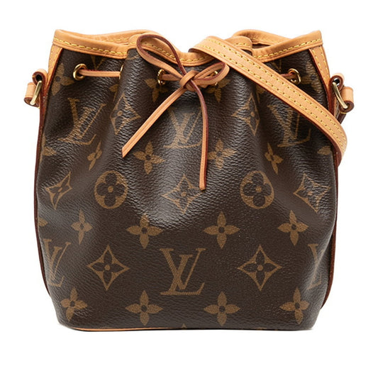 Louis Vuitton Brown Pvc Leather Shoulder Bag (Pre-Owned)