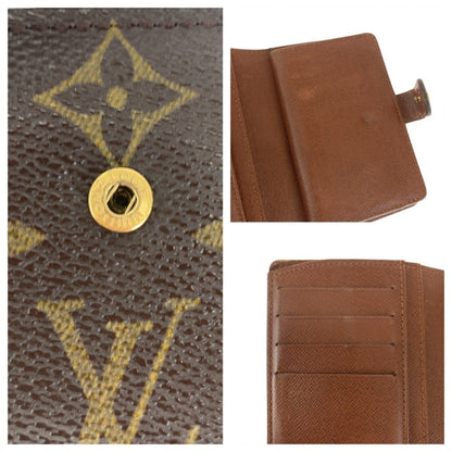 Louis Vuitton Brown Pvc Wallet (Bi-Fold) (Pre-Owned)