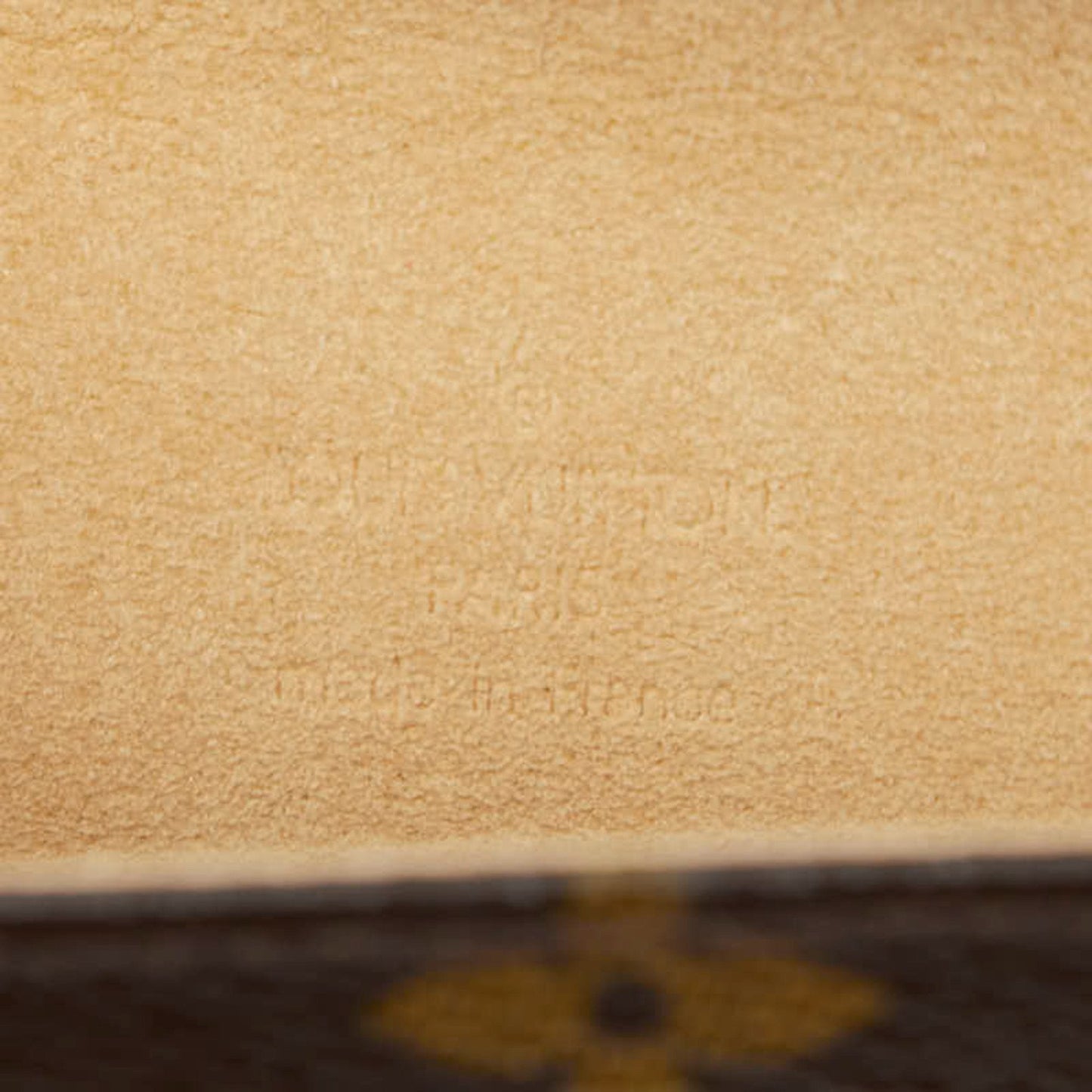 Louis Vuitton Brown Pvc Leather Pochette Sling Bag (Pre-Owned)