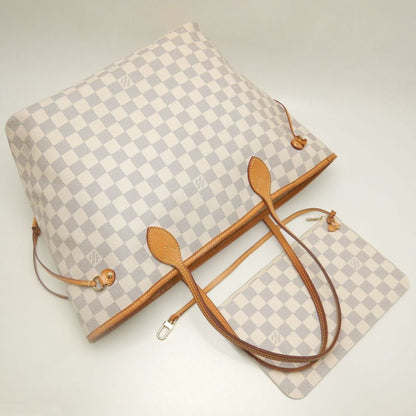Louis Vuitton Damier Azur White Damier Azur Tote Bag (Pre-Owned)