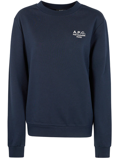 A.P.C. Women "Rue Madame Gots" Standard Sweatshirt