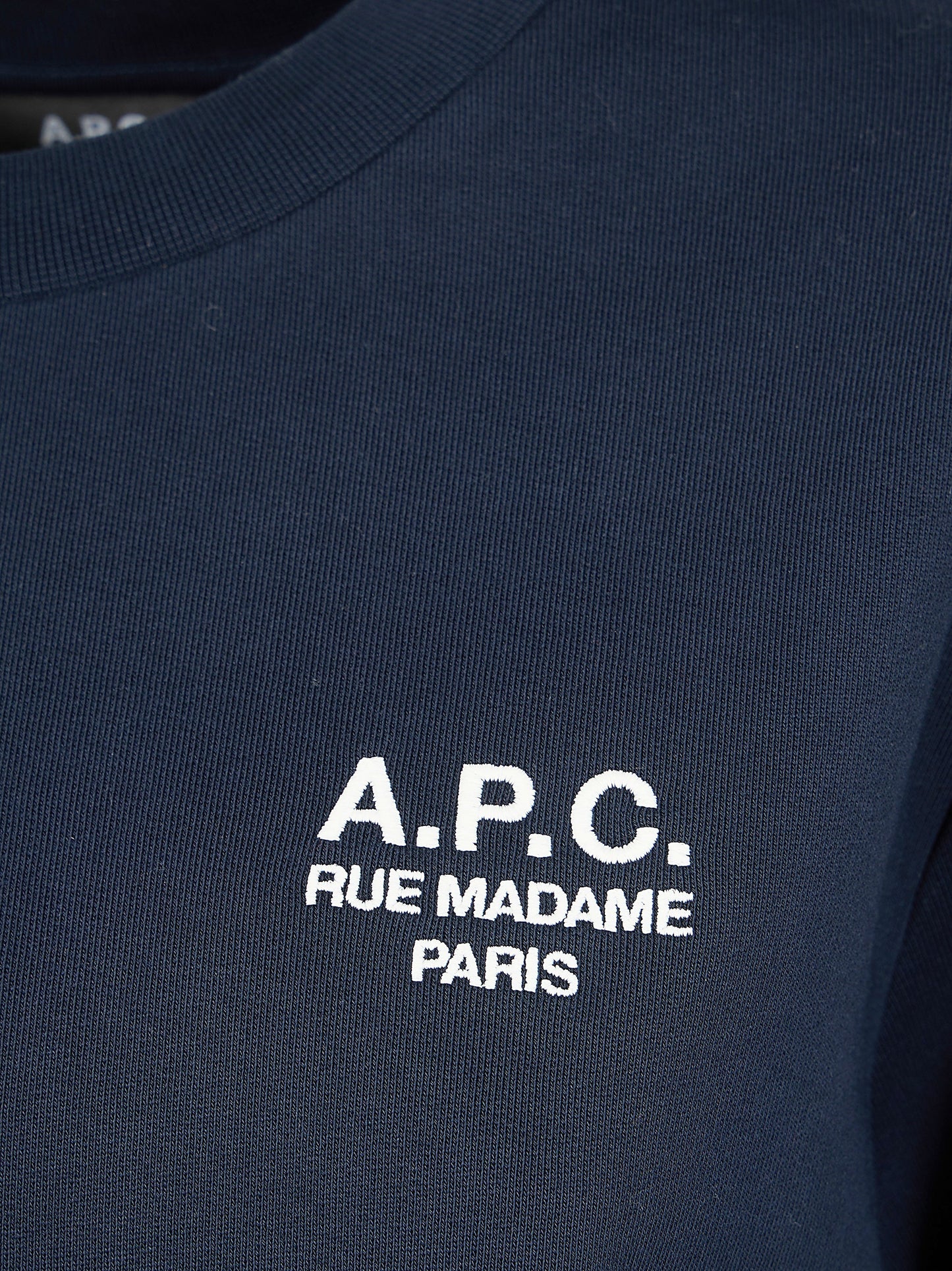 A.P.C. Women "Rue Madame Gots" Standard Sweatshirt