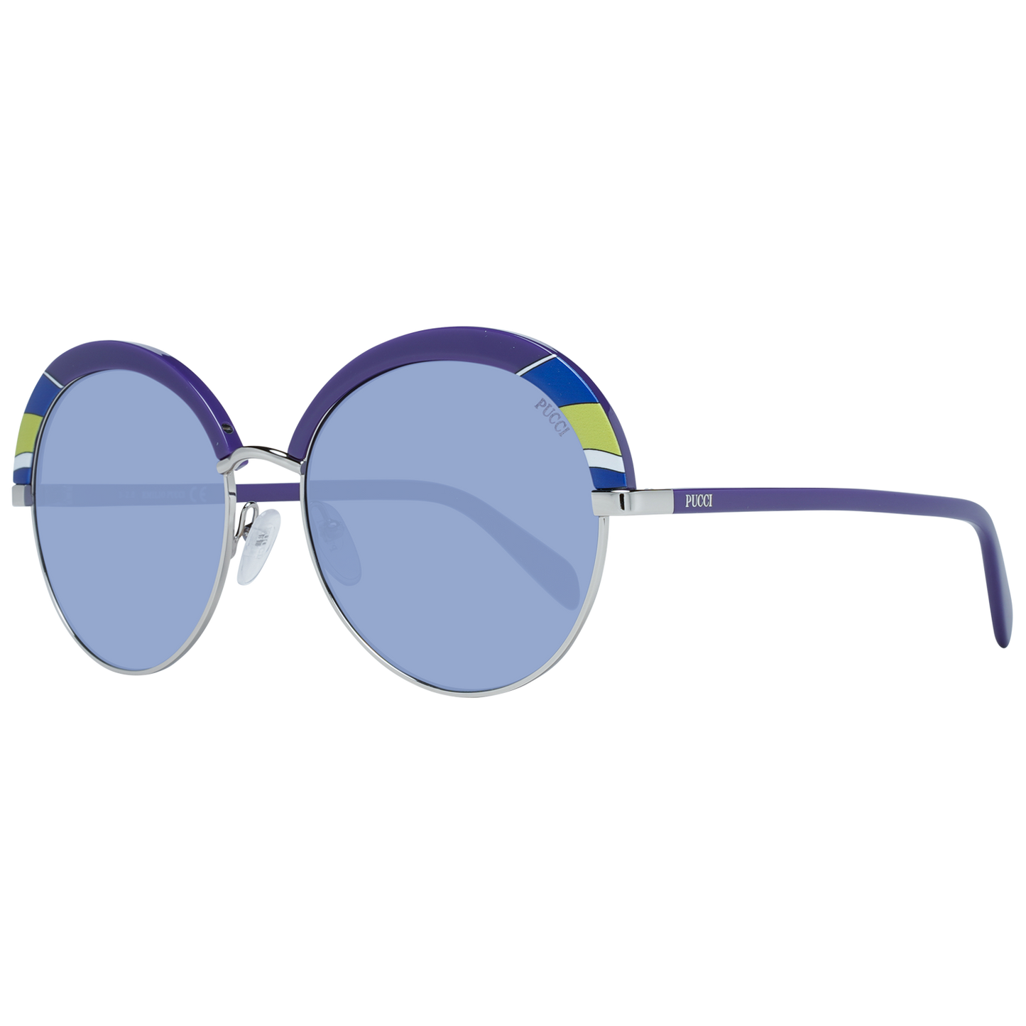 Emilio Pucci Multicolor Metal & Plastic Women's Sunglasses