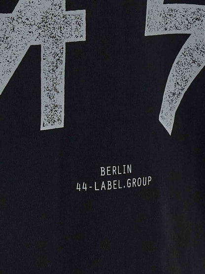 44 Label Group Men Cotton T-Shirt With Logo