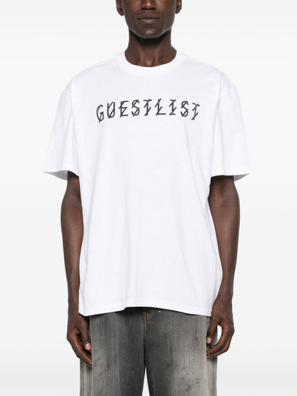 44 Label Group Men Cotton T-Shirt With Logo