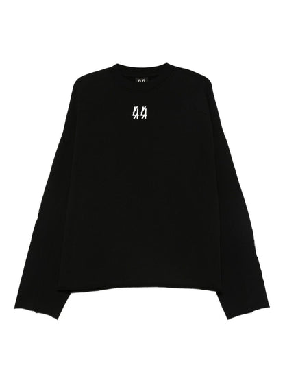 44 Label Group Men Sweatshirt With Embroidered Logo