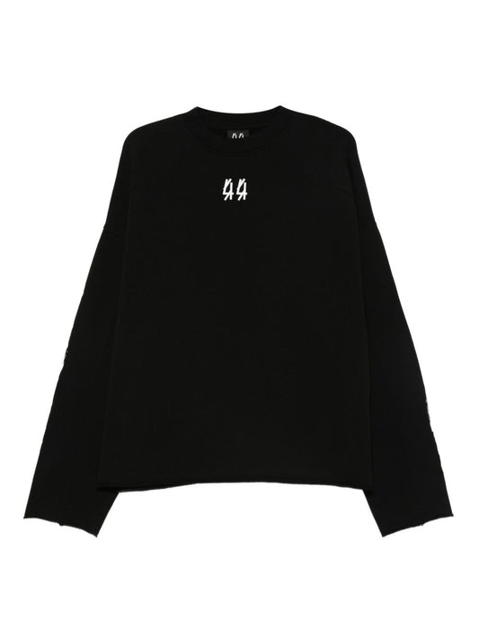 44 Label Group Men Sweatshirt With Embroidered Logo