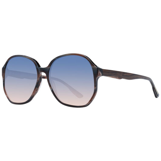 Scotch & Soda Brown Acetate Women's Sunglasses