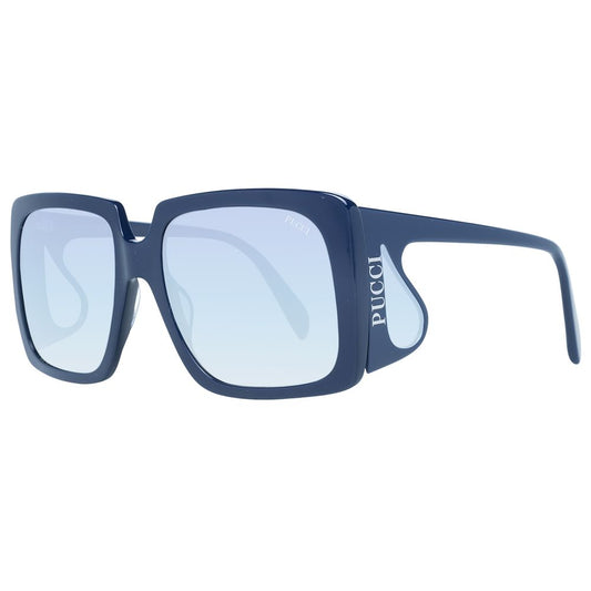 Emilio Pucci Blue Plastic Women's Sunglasses
