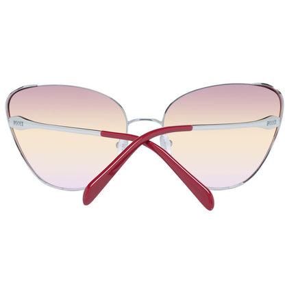 Emilio Pucci Silver Metal Women's Sunglasses