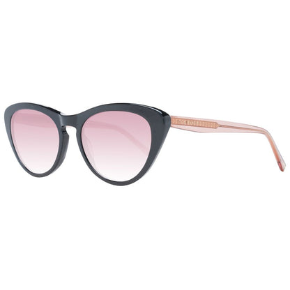 Ted Baker Black Acetate Women's Sunglasses