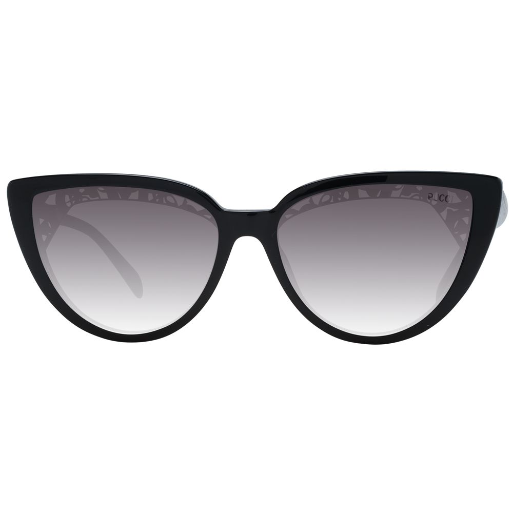 Emilio Pucci Black Plastic Women's Sunglasses