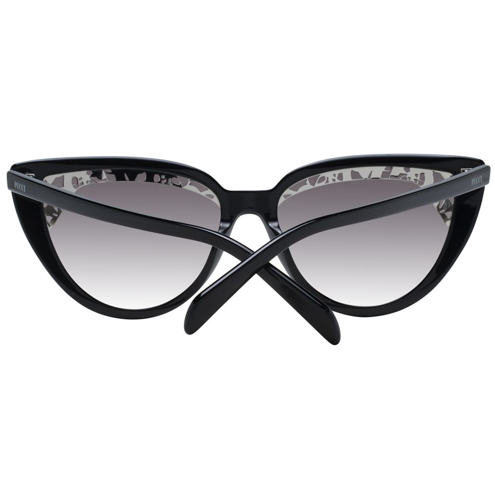 Emilio Pucci Black Plastic Women's Sunglasses
