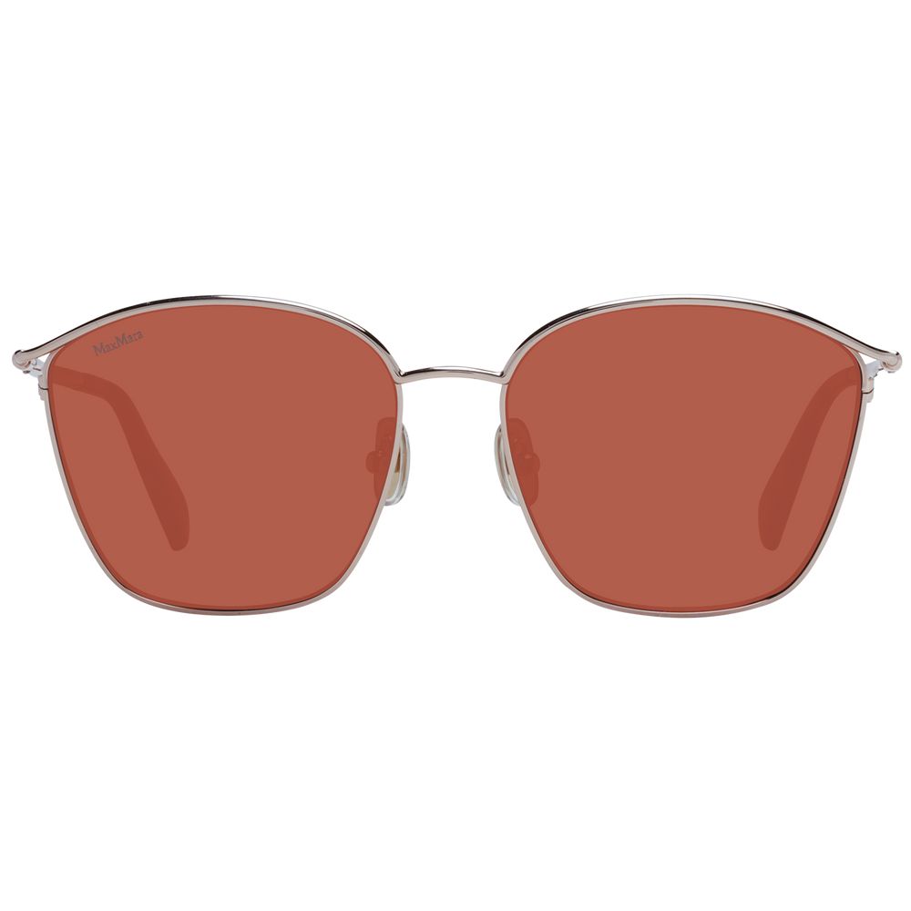Max Mara Rose Gold Metal Women's Sunglasses